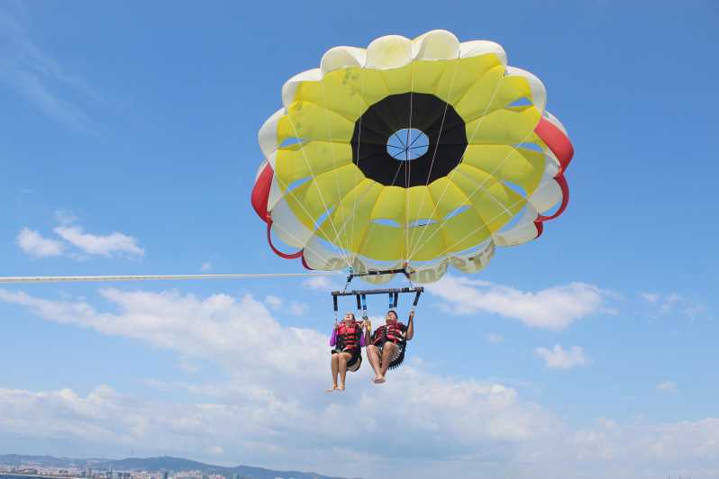 Barcelona: Parasailing with 360º Panoramic Skyline Views - Meeting JetScoot at Port Fòrum, Next to Lahore Restaurant
