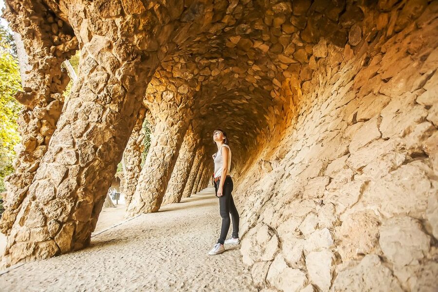 Barcelona: Park Güell Admission Ticket - Austria Gardens: A Break From the City Noise