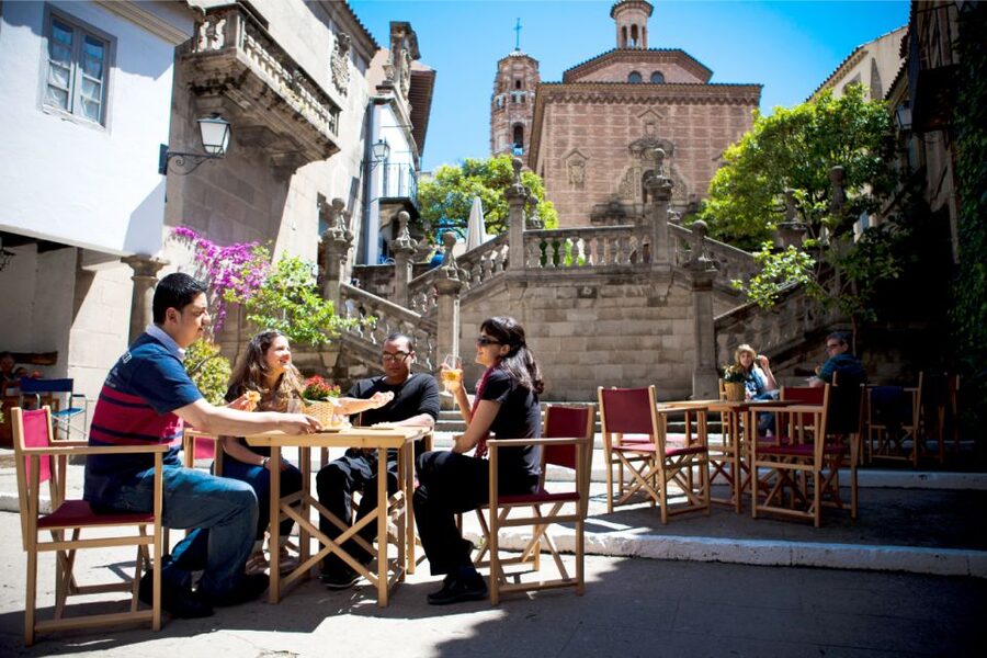 Barcelona: Poble Espanyol Entry Ticket - Poble Espanyol in Montjuïc, a Spanish town you can actually walk