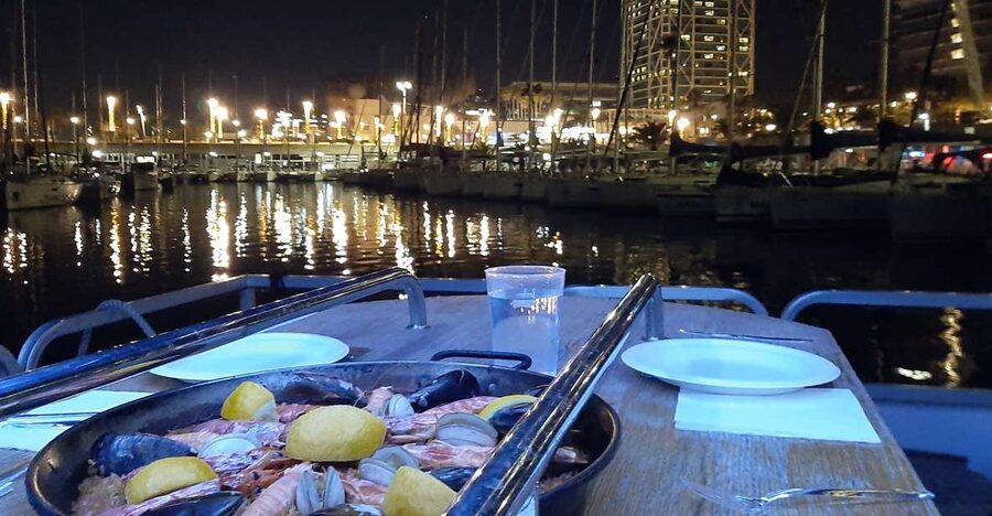 Barcelona: Private Evening Cruise with Dinner and Drinks - Olympic Port pickup, then the coast views start fast