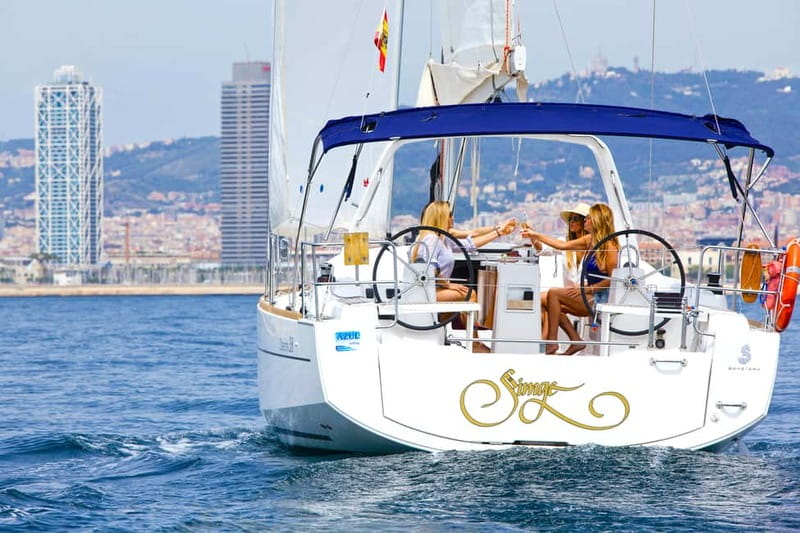 Barcelona: Private Sailing Trip with Drinks & Snacks (max 9) - Onboard Drinks and Snacks: Easy Value for Small Groups