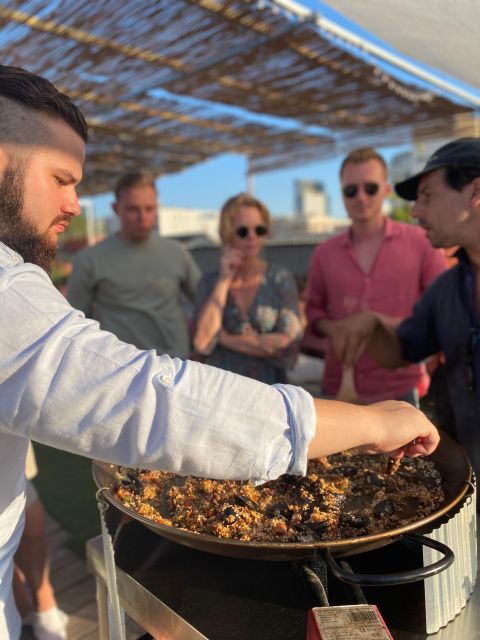 Barcelona: Rooftop Paella Cooking Class with Sangria - The Rooftop Meal: What You Eat After You Cook