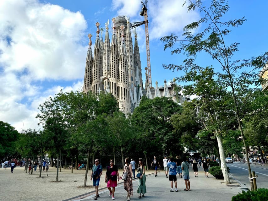 Barcelona: Sagrada Familia Entry Ticket and Guided Tour - Inside the Basilica: Stained Glass and Columns That Feel Like a Forest