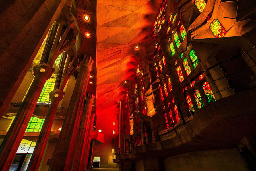 Barcelona: Sagrada Familia Priority Access Guided Tour - Inside Sagrada Família: Stained Glass, Columns, and Christian Symbolism