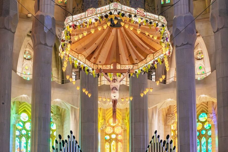 Barcelona: Sagrada Familia Skip-the-Line Entry Ticket & Tour - Nativity Façade first: you learn what the sculpture is trying to say
