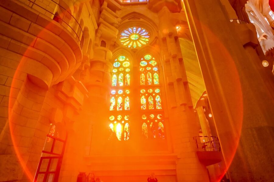Barcelona: Sagrada Familia Tour with Optional Tower Access - Stained Glass Light: The Moment the Church Becomes a Color Experience