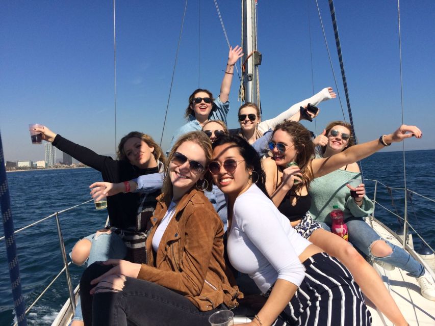 Barcelona: Sailing Tour with Vermouth and Drinks - Steering the helm, learning sailing tips, and keeping it fun