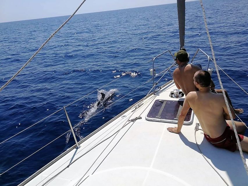 Barcelona: Sailing Trip with Drinks and Snacks - The route and timing: sailing, photo stop, and that Mediterranean swim