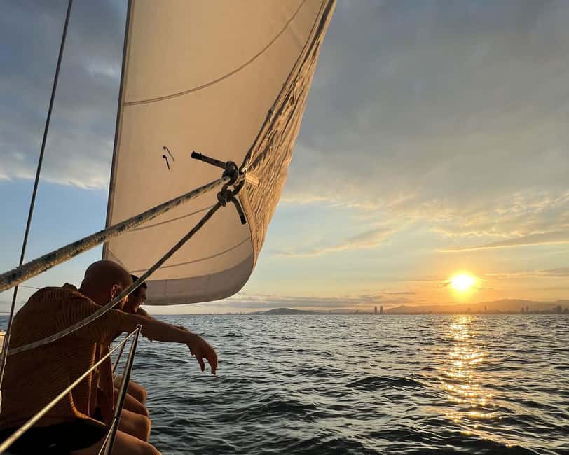 Barcelona: Sailing with Open Bar, Catalan Snack & Swim Stop - The First Sailing Hour: Barcelona Coast Views With No Hurry