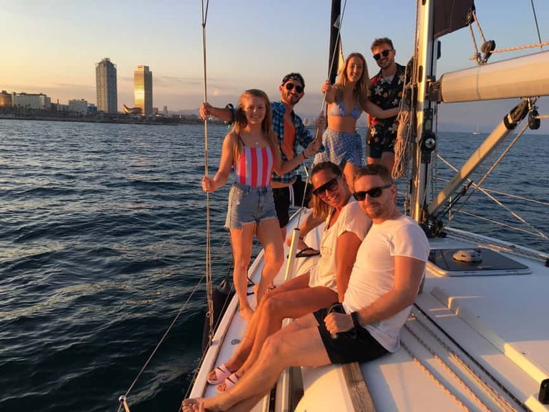 Barcelona: Sunset Boat Trip with Cava Wine and Snacks - A sunset sail that keeps the city at arm’s length