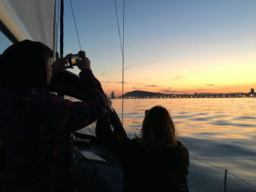 Barcelona: Sunset Sailboat Cruise with Open Bar and Snacks - Price and value: what $46 buys you