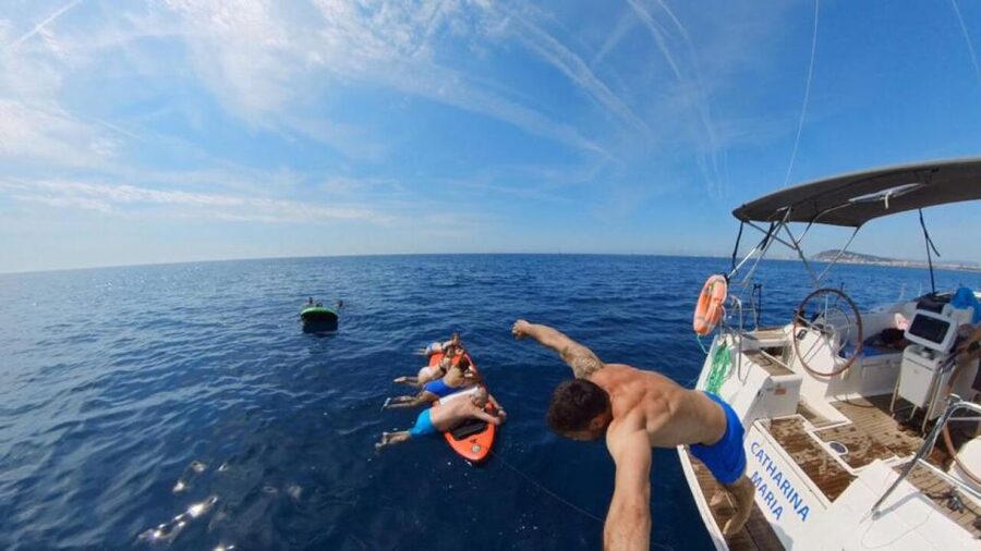 Barcelona: Sunset Sailing Experience with Snacks and Cava - The first sail moments: setting the pace before the sunset