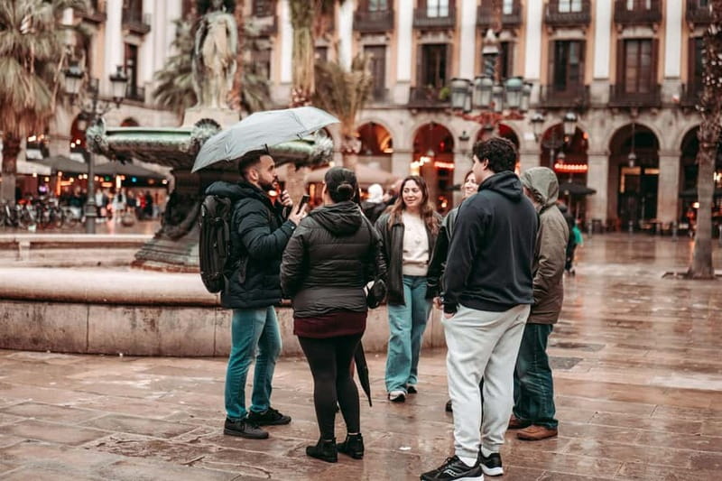 Barcelona: Tipsy Tapas & History Tour in the Gothic Quarter - Final stop near La Rambla: charcuterie, and live music to close it out