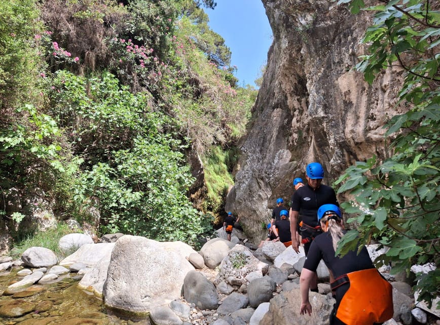 Benahavís: Guided Canyoning Adventure (Benahavís River Walk) - How the 3 Hours Flow: From Jumps and Swims to the Return Walk