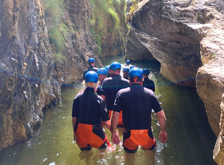 Benahavís: Guided Canyoning Adventure (Benahavís River Walk) - The Water Temperature, Wetsuits, and What You Will Actually Feel