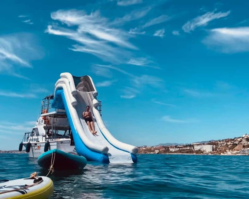 Benalmádena Boat Tour with Snorkeling, Water Slide and Lunch - Pickup, Timing, and What the Schedule Really Means