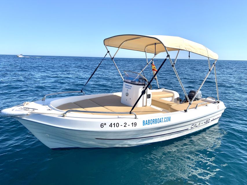 Benalmádena: Costa del Sol License-Free Boat Rental - Key highlights worth planning for