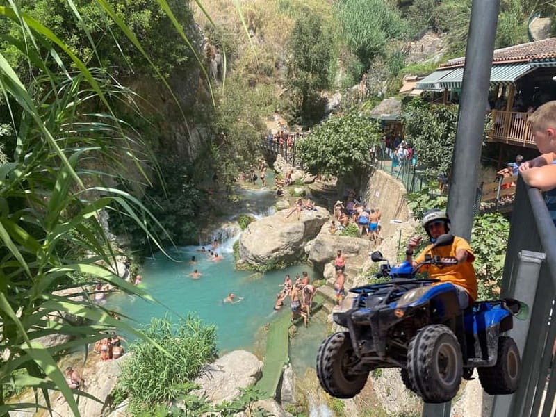 Benidorm: Jungle or Algar Waterfalls Quad Tour - Quad Adventure Benidorm: quick safety training before the fun