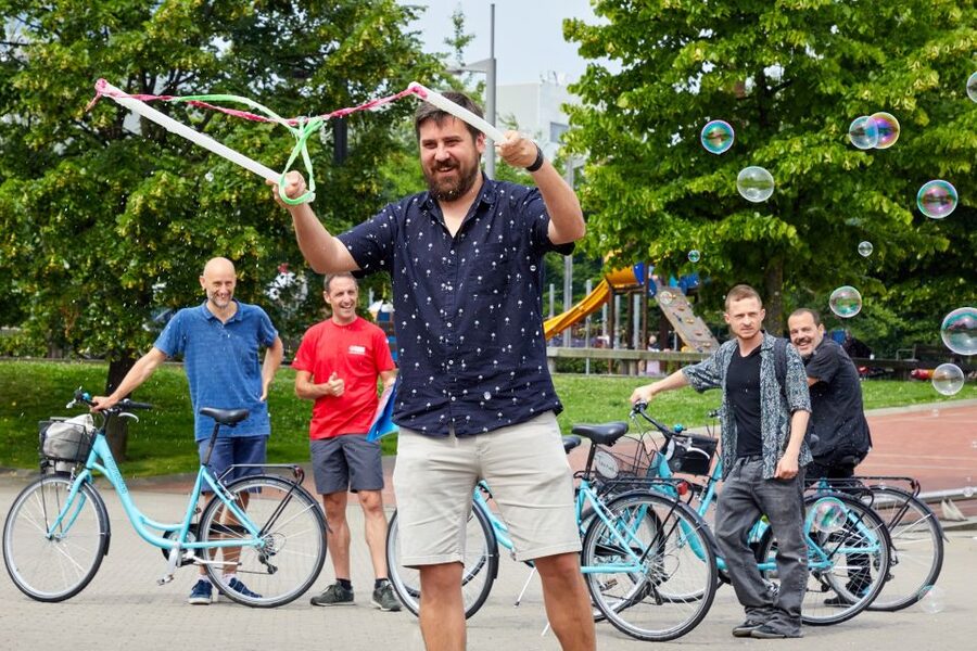 Bilbao: Guided Highlights Small Group or Private E-Bike Tour - Maritime Museum, shipbuilding, and Bilbao’s iron era