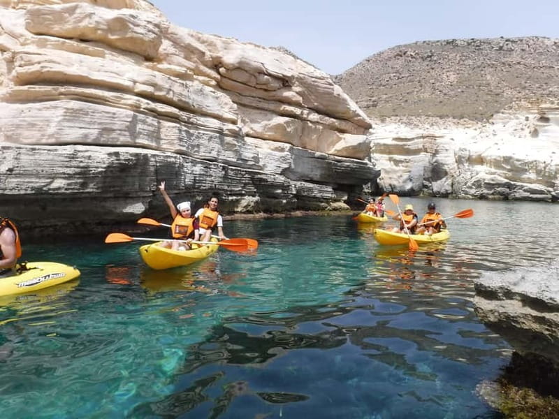 Cabo de Gata: Kayak and Snorkel Tour in the Natural Park - Where you start and how weather changes your route