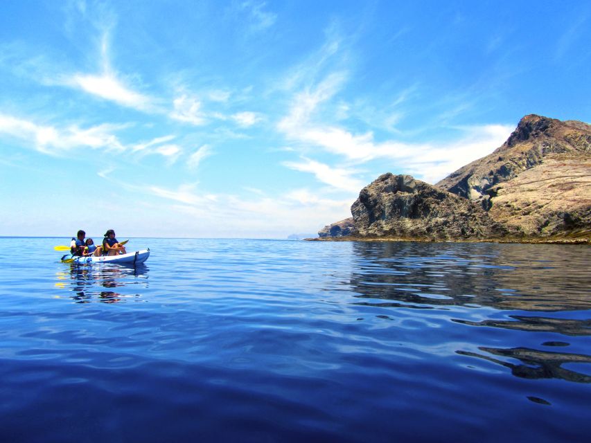 Cabo de Gata: Natural Park Kayaking and Snorkel Excursion - Marine reserve stop: swimming and snorkeling in clear water