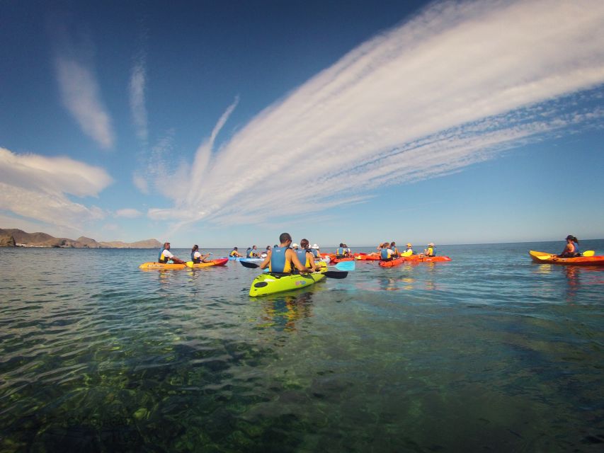 Cabo de Gata: Natural Park Kayaking and Snorkel Excursion - Gear, photos, and the value you get for $53