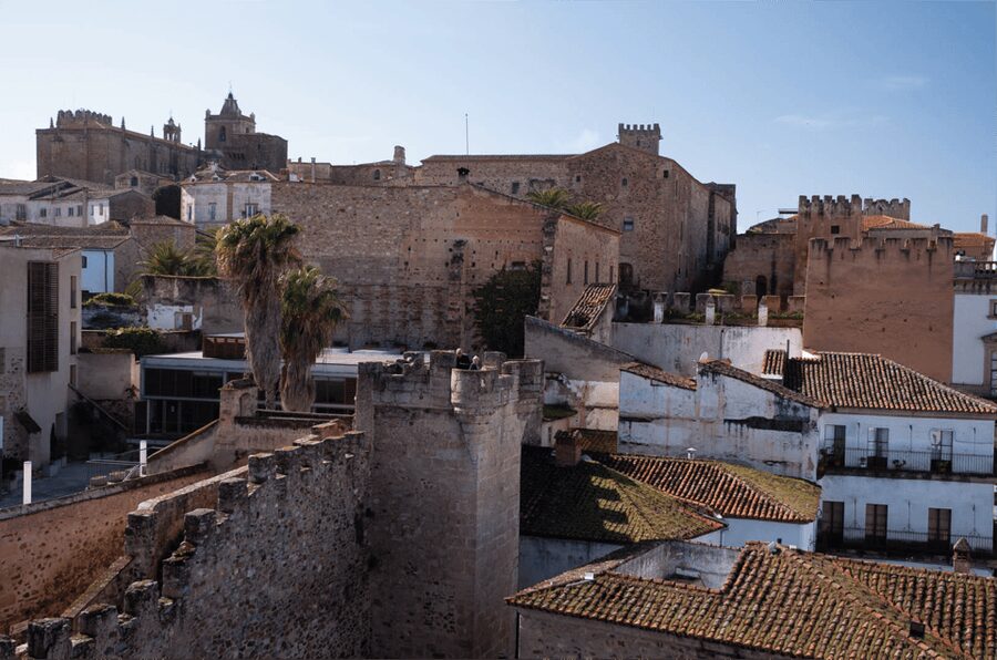 Cáceres: City Highlights Walking Tour with Local Guide - Carvajal Palace and the House of the Becerra, where the stories get physical