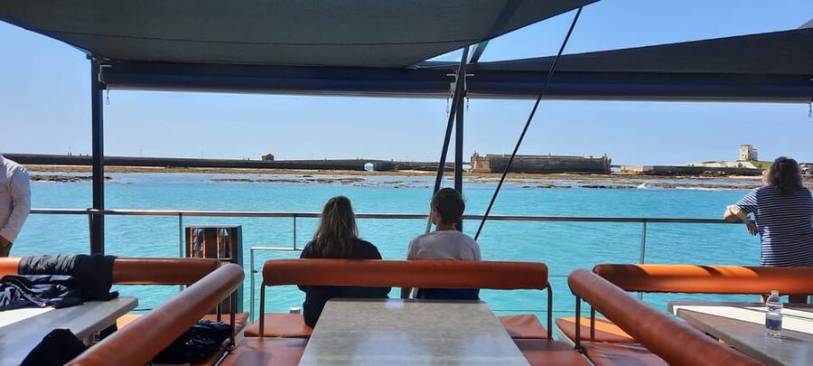 Cádiz: Sunset Catamaran Cruise Tours - Seating, deck space, and the wind reality check