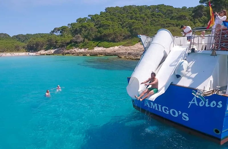 Cala'n Bosc: 3.5-Hour South Coast Sightseeing Boat Trip - The 1-Hour Beach Break at Cala Trebalúger