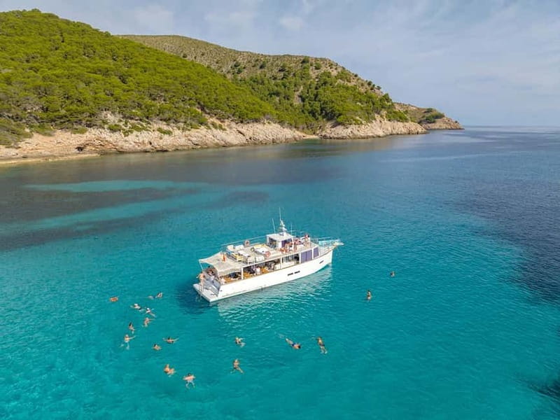 Cala Rajada: Boat Excursion with Drinks and Food - Swimming stops: where the day turns into a memory