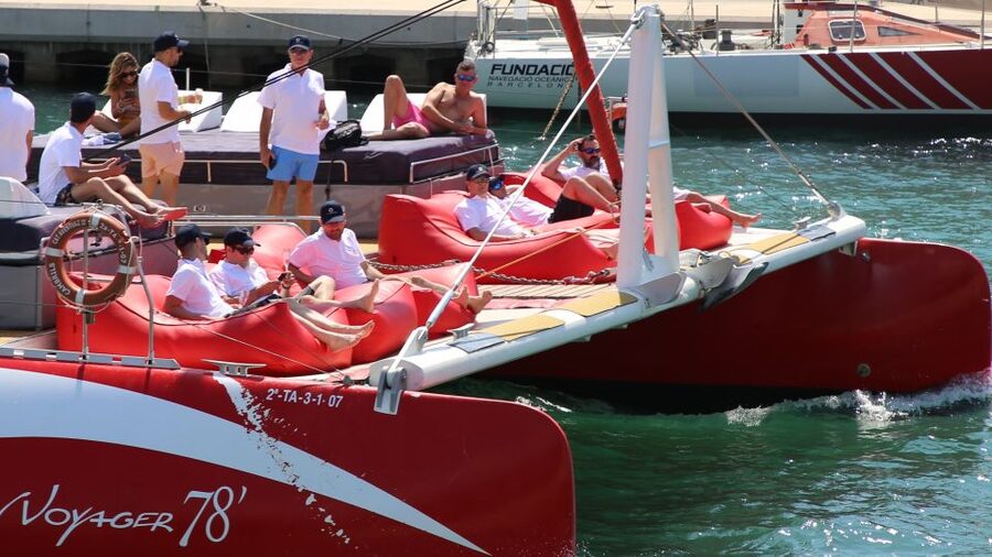 Cambrils: Catamaran Cruise with Drinks and BBQ Lunch Option - Swim and snorkeling time: easy water access in turquoise conditions