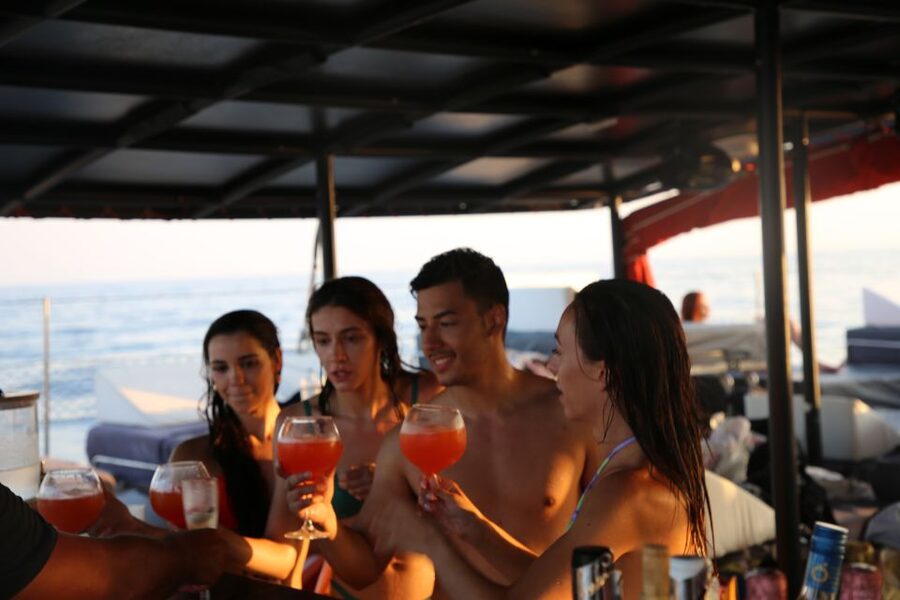 Cambrils: Catamaran Day Cruise with BBQ and Drinks - Daybed comfort, crowding, and the small annoyances that matter