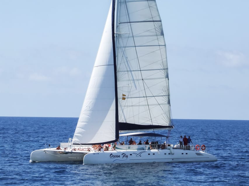 Cambrils: Costa Daurada Sail Catamaran Cruise - Food options: burgers and wedges on some departures, barbecue on the longer cruise