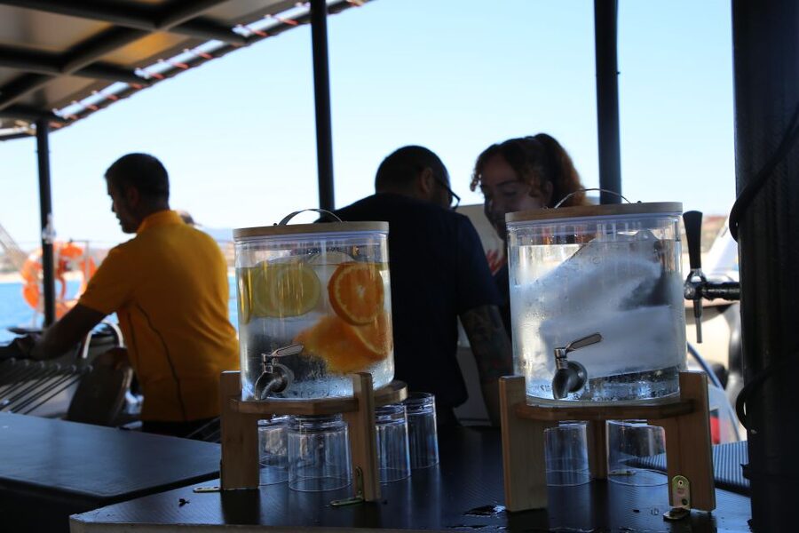 Cambrils: Sunset Catamaran Cruise & Drinks w/ Sunbed - Music and Crew Energy: The Difference Between Party and Relax