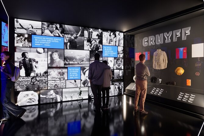 Camp Nou Immersive Tour F.C.Barcelona Museum: Open Date Ticket - Ticket Pickup at the Voucher Address, Priority Access, and the Main Tradeoff