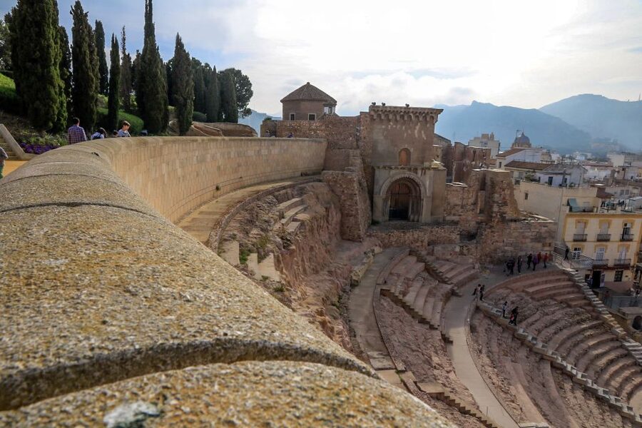 Cartagena: Ancient Roman Walking Tour with Entry Tickets - Panoramas and Roman context as you walk Cartagena