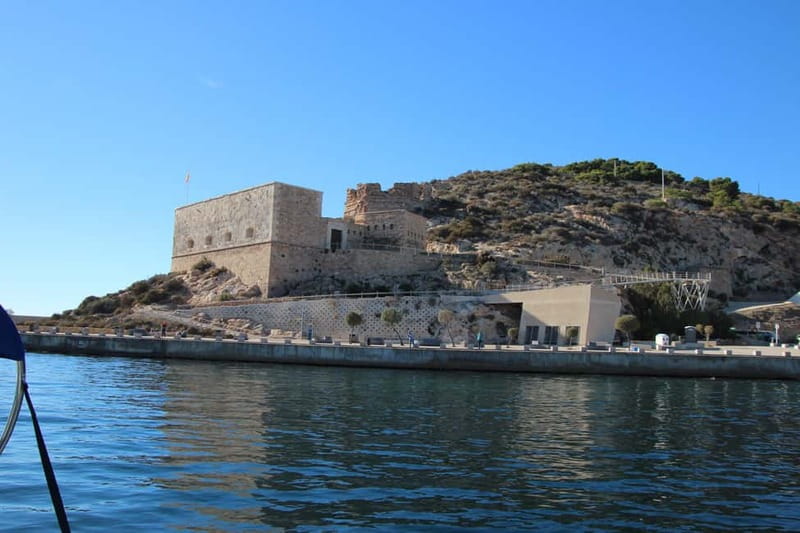 Cartagena: Guided boat tour of Cartagena and Algamecas Port - Comfort on board: padded seats, WC, and a BAR you can use
