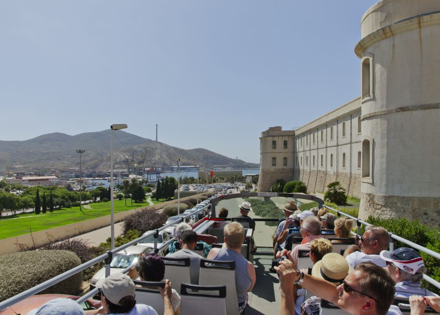 Cartagena, Spain: Panoramic Double-Decker Bus Tour - Cala Cortina Beach Stop, the Only Urban Option
