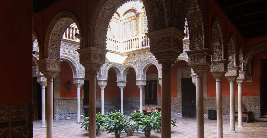 Casa de Salinas Entry Ticket with Audio Guide - The patios: where Mudéjar arches do the heavy lifting