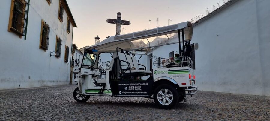 Córdoba: Guided City Tour by Tuk-Tuk - Getting your bearings: Roman Temple and Corredera Square