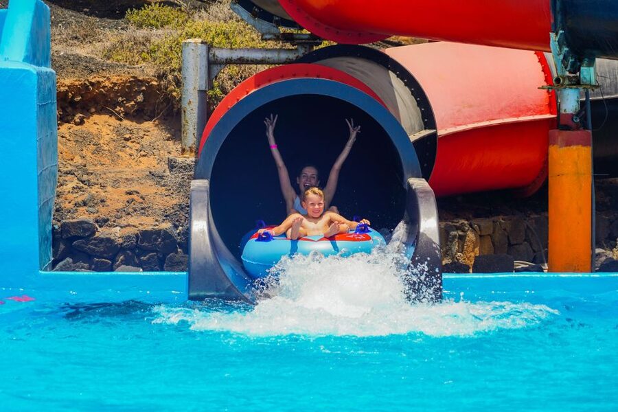 Corralejo: Acua Water Park Entry Ticket - One-day game plan: slides first, pools second, then repeat the best stuff