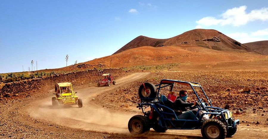 Corralejo: Buggy Safari Tour - The dune and desert driving loop: sand, dust, and volcanic ground