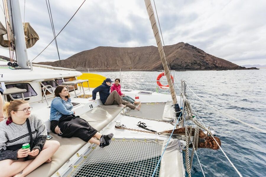 Corralejo: Lobos Island Catamaran Tour with Drinks & Snorkel - The crew and onboard service: why people rate this so high