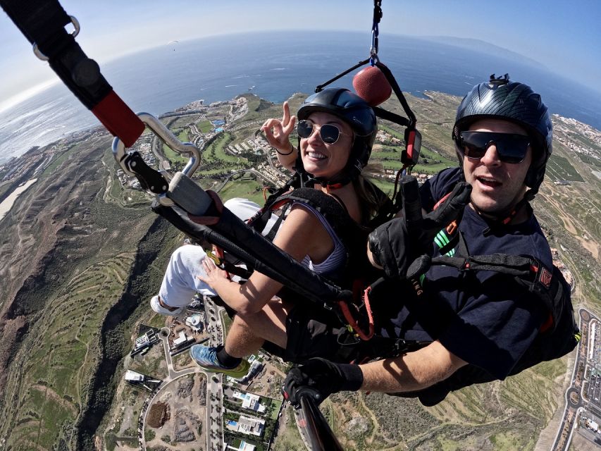Costa Adeje: Tandem Paragliding Flight with Pickup - Meeting your tandem pilot: calm confidence is the real highlight