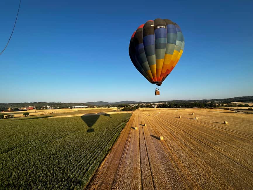 Costa Brava: Hot Air Balloon Flight - Shared - After landing: cava toast, almond cake, and kid-friendly treats