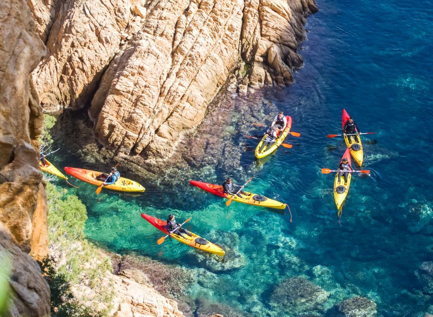Costa Brava: Sea Caves Kayaking and Snorkeling Tour - Kayaking The Coves And Cave Channels: Where The Coast Feels Secret