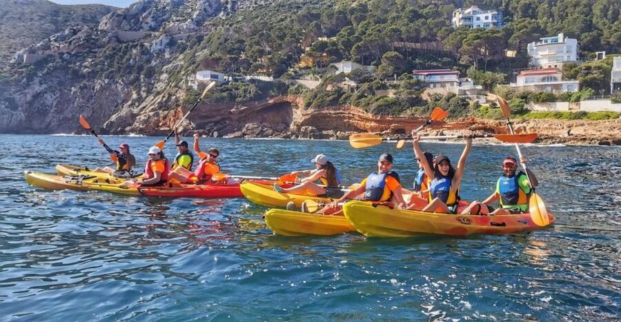 Dénia: Cova Tallada kayak trip - After the cave: San Antonio cove and the lighthouse area