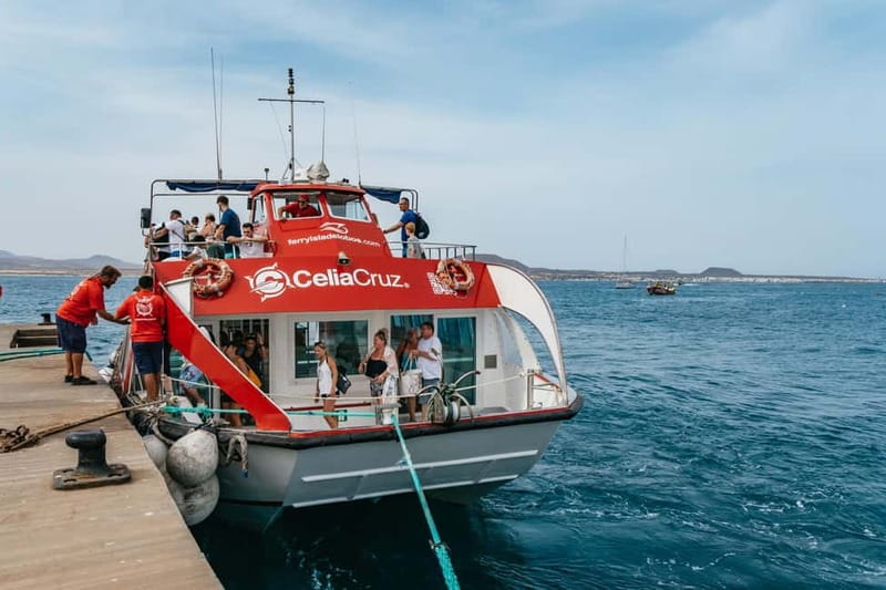 Desde Corralejo: Lobos Island Ferry with Optional Transfer - Snorkeling, Fishing, and the Underwater-Viewing Bonus