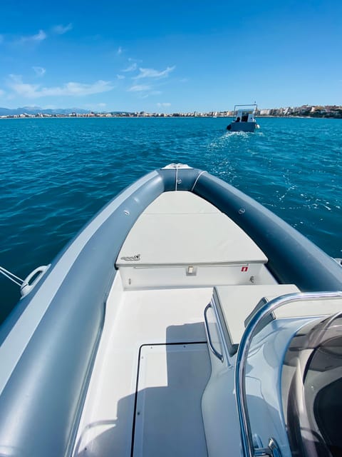 El Arenal: Private Mallorca Boat Rental (No License Needed) - Pirate Caves, Cliff Jumping, and the Uncluttered Coast Angle