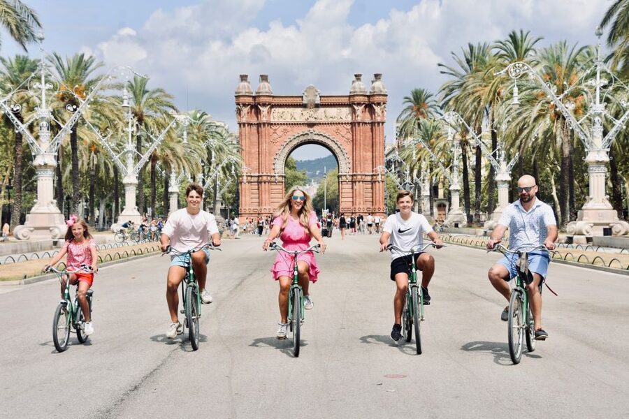 Explore Barcelona by Bike & Photo Shooting - Starting at Plaça George Orwell, then a port-to-Gothic ride